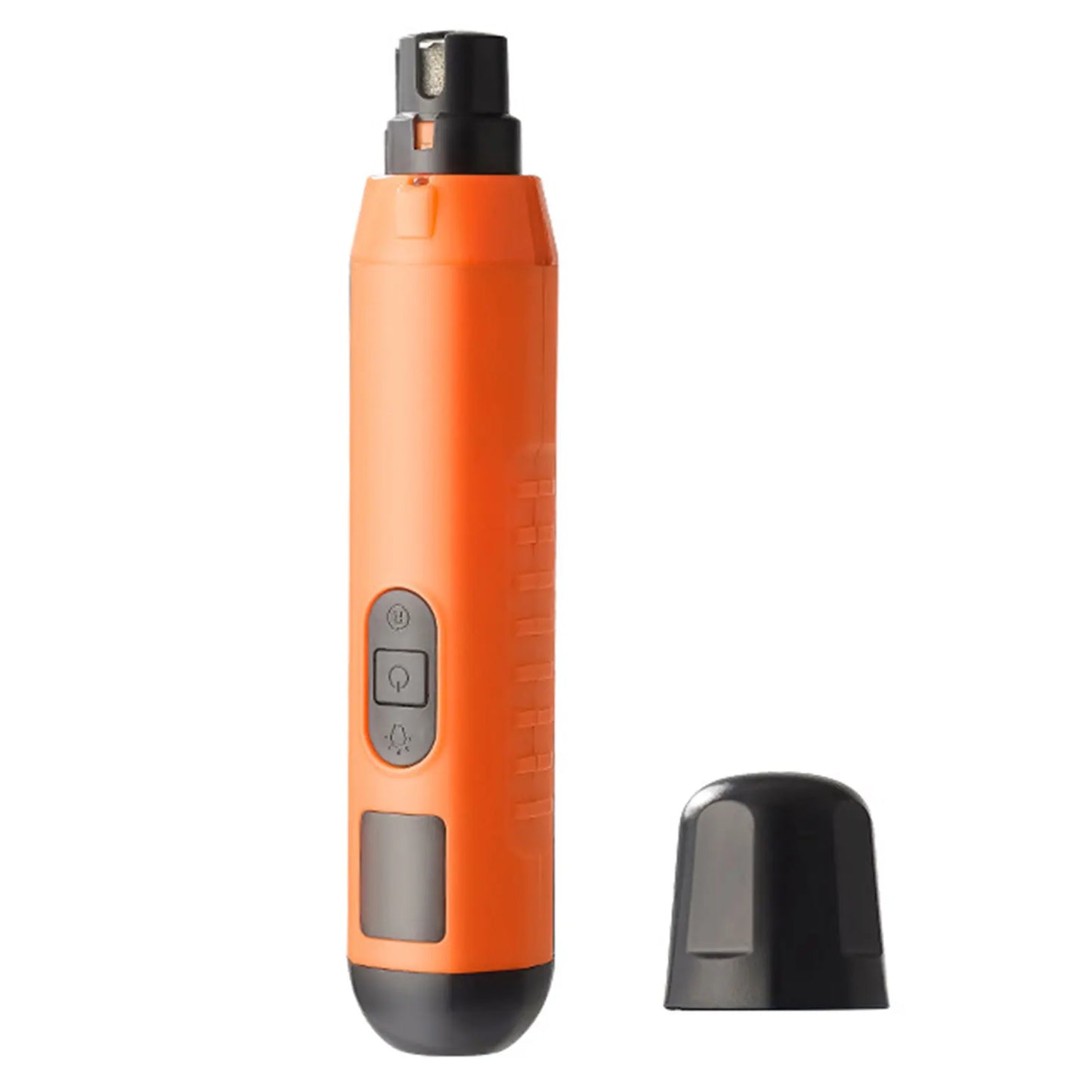 Electric Pet Nail Grinder with LED Light – 5-Speed USB Rechargeable Quiet Trimmer with 3 Port Sizes for Dogs & Cats