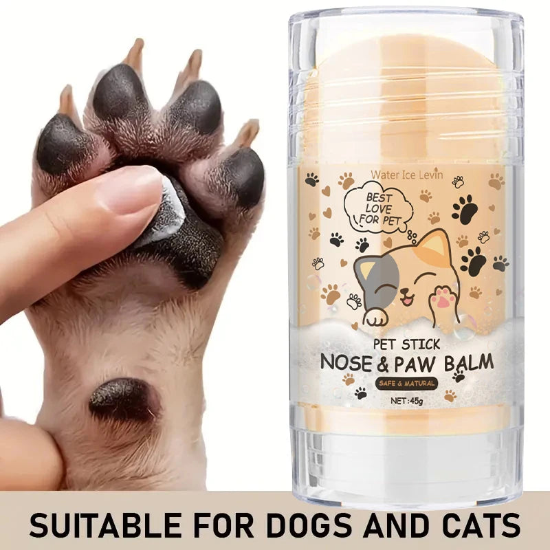 Water Ice Levin Dog & Cat Nose and Paw Balm – Moisturizing Paw Protector Cream for Dry & Cracked Feet (45g)