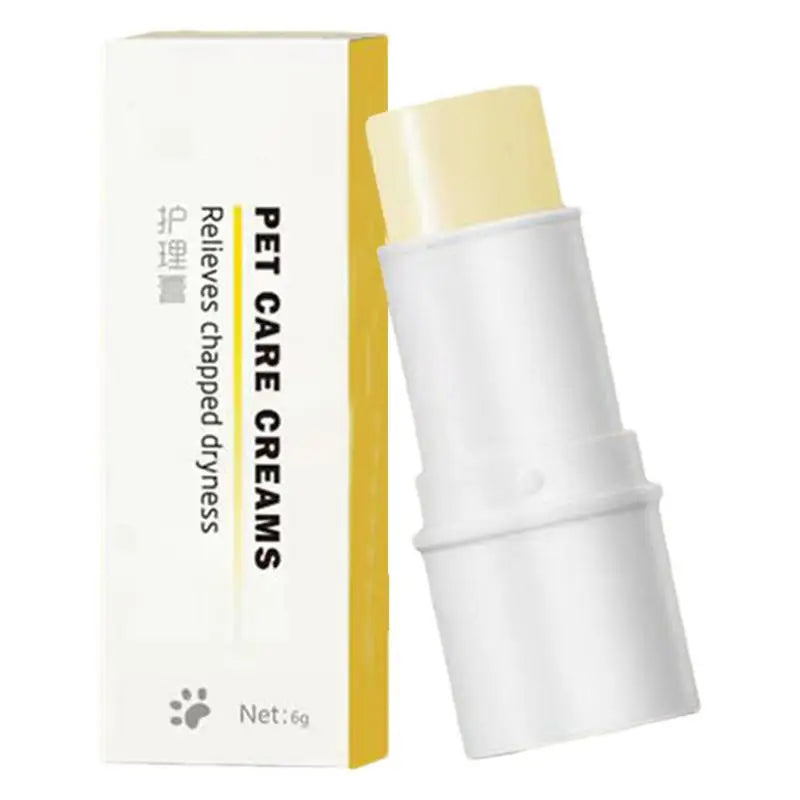 Dog & Cat Nose and Paw Balm – Camellia Oil & Sea Buckthorn Moisturizing Repair Stick for Dry, Cracked Skin (6g)