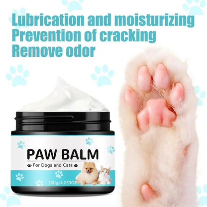 Paw Rescue Balm 120g – Lick-Safe Moisturizing Paw Butter for Dogs & Cats, Protection from Hot Pavement, Dryness & Cracking