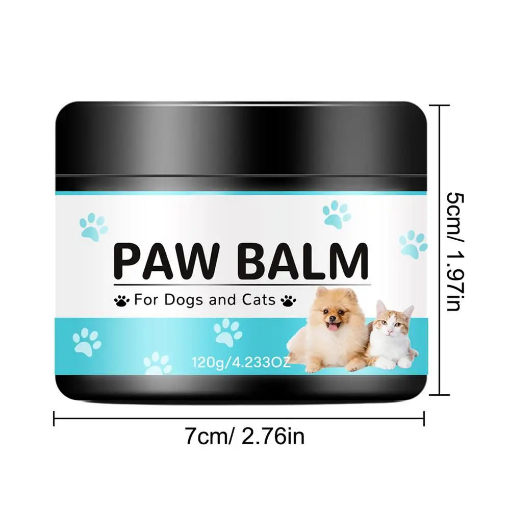 Paw Rescue Balm 120g – Lick-Safe Moisturizing Paw Butter for Dogs & Cats, Protection from Hot Pavement, Dryness & Cracking