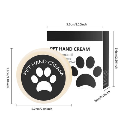 Pet Paw Care Balm & Wax – Plant-Based Moisturizing Cream for Dry, Cracked Paws, Pads & Nose for Dogs & Cats