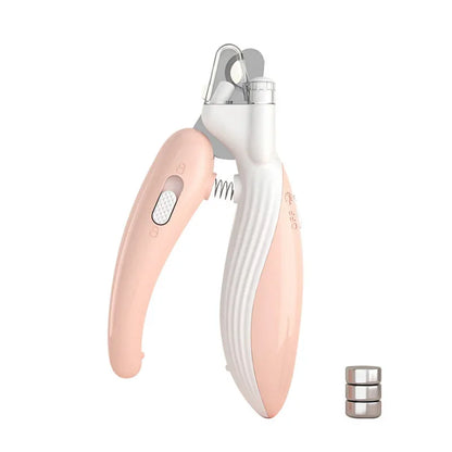 Professional Pet Nail Clippers with LED Light – Safe, Precise Trimmer for Dogs, Cats & Small Animals