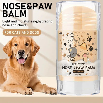 Water Ice Levin Dog & Cat Nose and Paw Balm – Moisturizing Paw Protector Cream for Dry & Cracked Feet (45g)