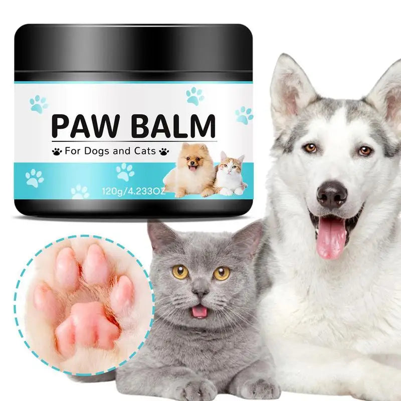 Paw Rescue Balm 120g – Lick-Safe Moisturizing Paw Butter for Dogs & Cats, Protection from Hot Pavement, Dryness & Cracking