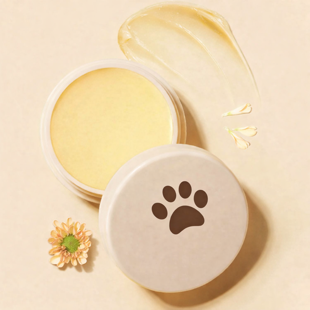 Pet Paw Care Balm & Wax – Plant-Based Moisturizing Cream for Dry, Cracked Paws, Pads & Nose for Dogs & Cats