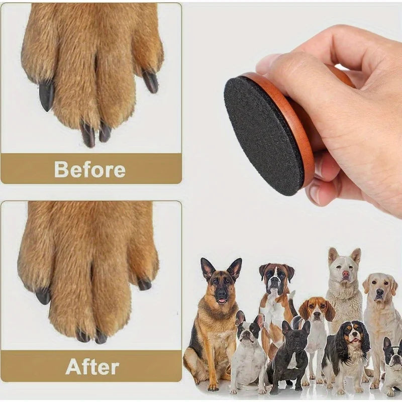 Dog Nail Scratch Board & Filing Pad – Stress-Free Interactive Nail Grinder for All Breeds