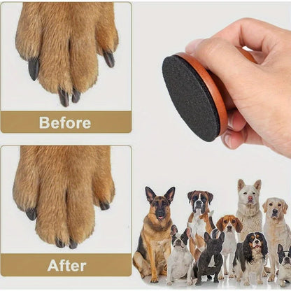 Dog Nail Scratch Board & Filing Pad – Stress-Free Interactive Nail Grinder for All Breeds