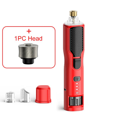 ROJECO Electric Pet Nail Grinder with LED Light – 7-Speed USB Rechargeable Quiet Trimmer for Dogs & Cats
