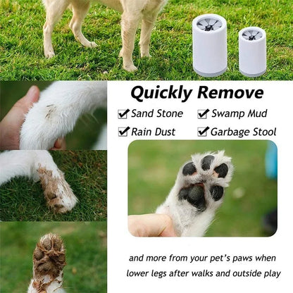 Portable Silicone Pet Paw Washer Cup – Detachable Foot Cleaning Tool for Small & Medium Dogs and Cats (2 Sizes)