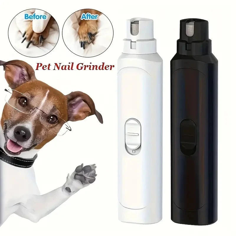 Electric Pet Nail Grinder – Quiet & Portable Claw Trimmer for Dogs & Cats