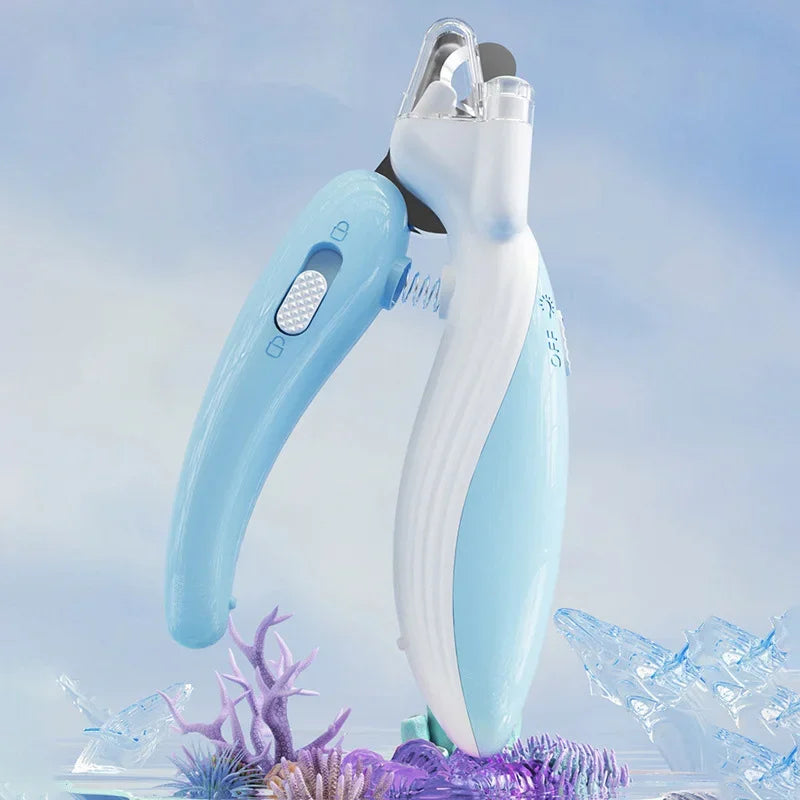 Professional Pet Nail Clippers with LED Light – Safe, Precise Trimmer for Dogs, Cats & Small Animals