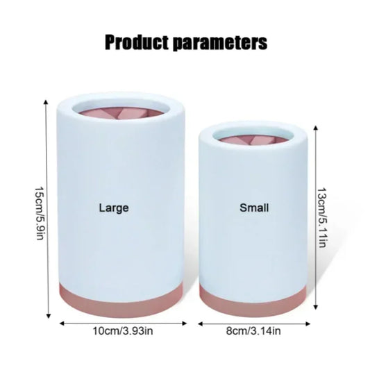 2-in-1 Automatic & Manual Pet Paw Cleaning Cup