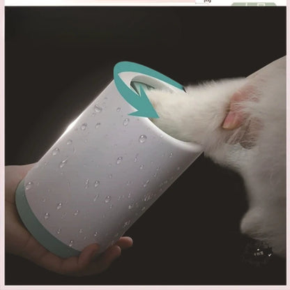 Portable Silicone Pet Paw Washer Cup – Detachable Foot Cleaning Tool for Small & Medium Dogs and Cats (2 Sizes)