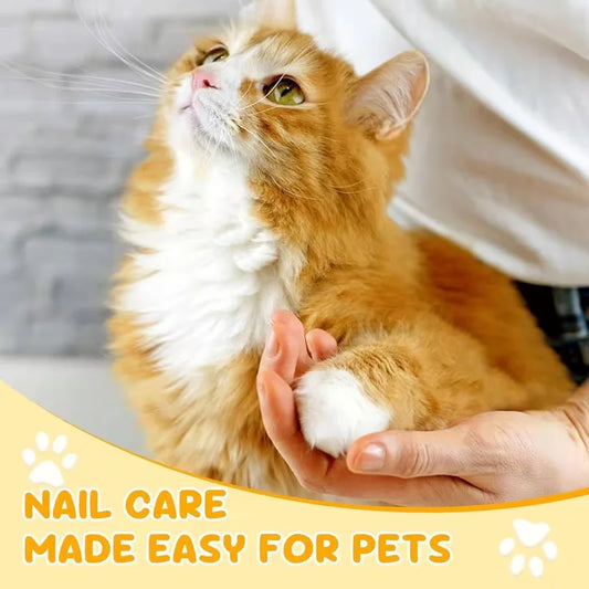 1pc Pet Nail Grooming Kit - Stainless Steel Clipper & Grinder, Safe for Dogs & Cats