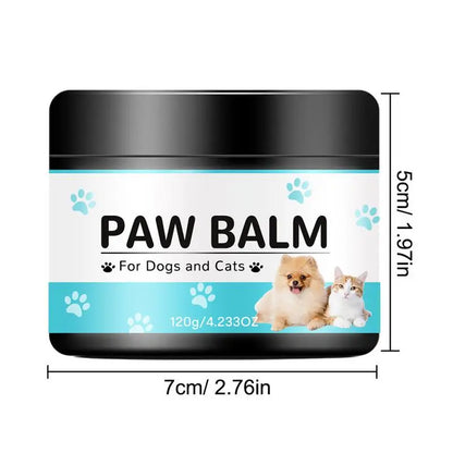 Paw Rescue Balm 120g – Lick-Safe Moisturizing Paw Butter for Dogs & Cats, Protection from Hot Pavement, Dryness & Cracking