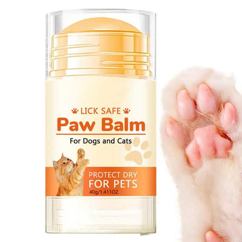 Dog & Cat Nose and Paw Balm – Natural Moisturizing Repair Cream for Dry, Cracked Paws, Nose & Elbows (40g)