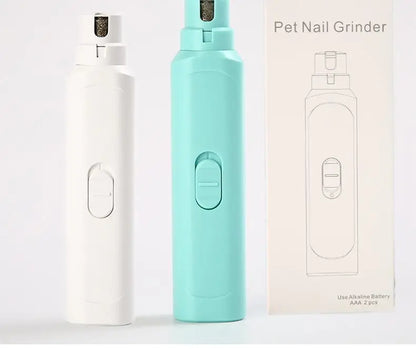 Electric Pet Nail Grinder – Quiet & Portable Claw Trimmer for Dogs & Cats