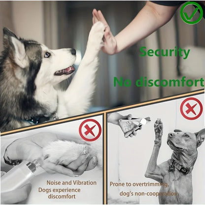 Dog Nail Scratch Board & Filing Pad – Stress-Free Interactive Nail Grinder for All Breeds