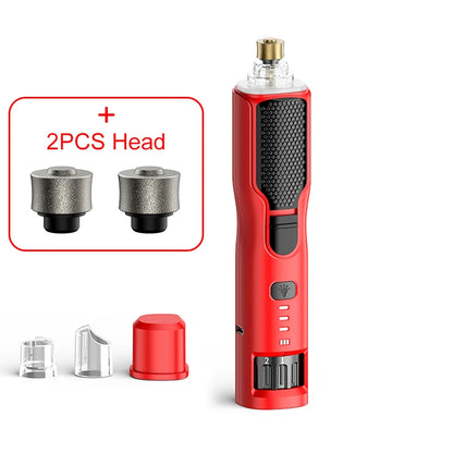 ROJECO Electric Pet Nail Grinder with LED Light – 7-Speed USB Rechargeable Quiet Trimmer for Dogs & Cats
