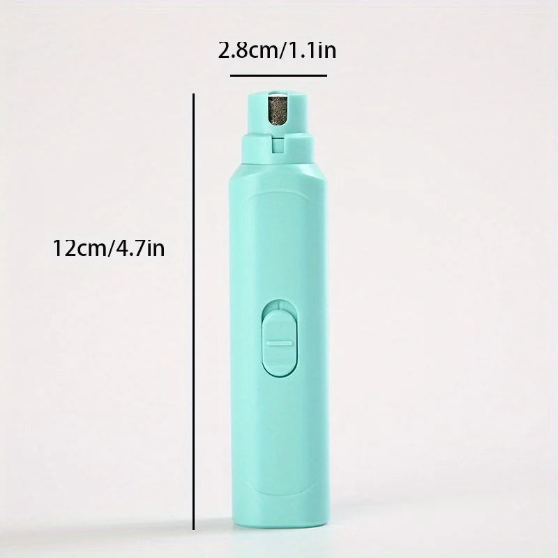 Electric Pet Nail Grinder – Quiet & Portable Claw Trimmer for Dogs & Cats